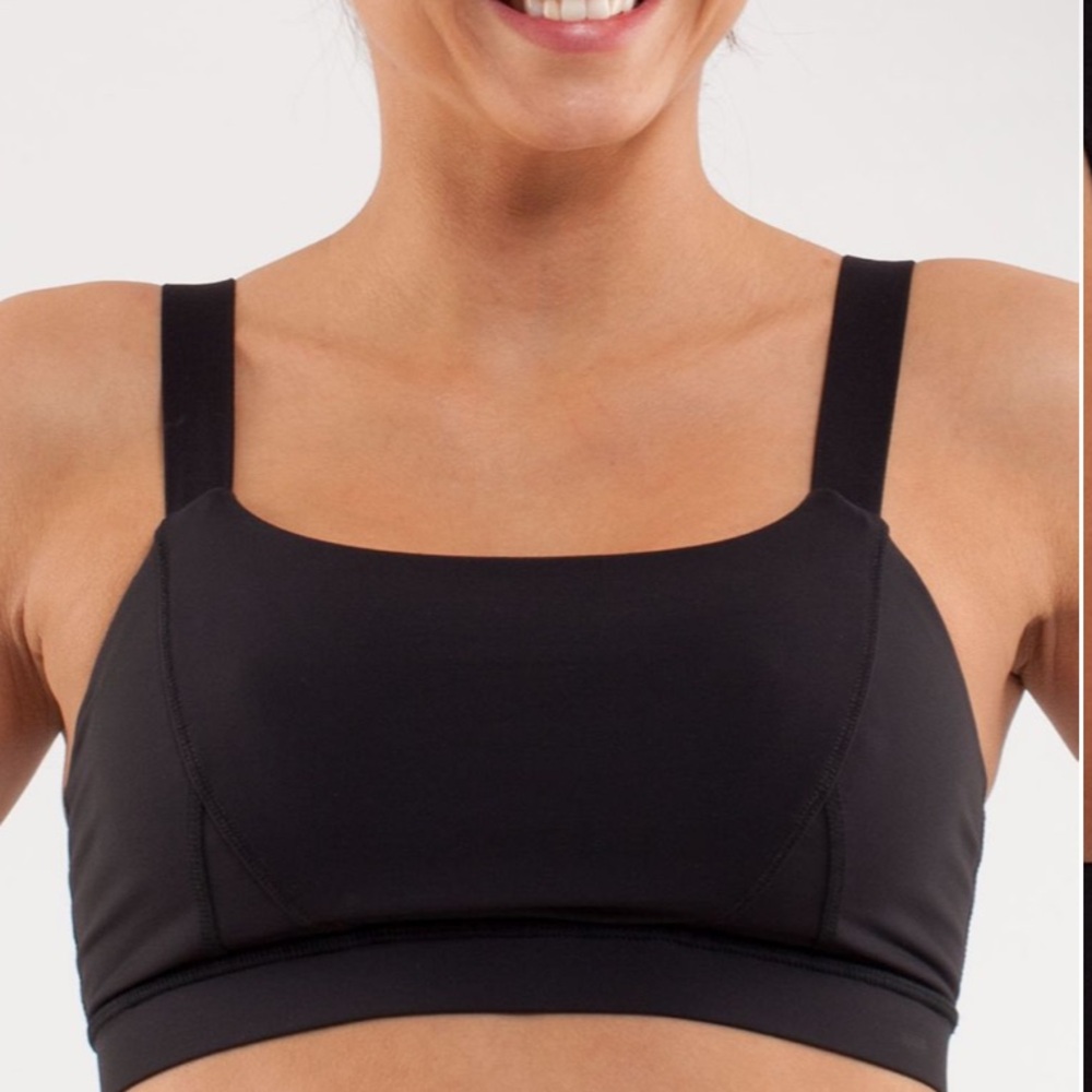 Lululemon Athletica Adjust Me Sports Bra Black Size 8